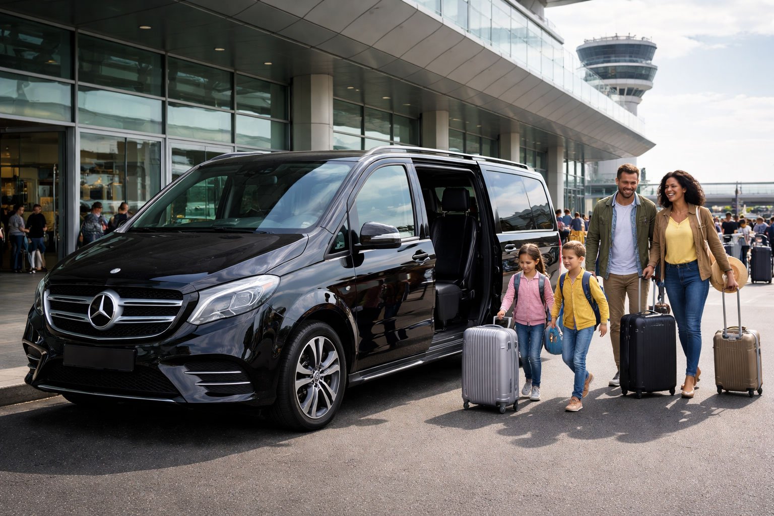 Airport transfers back to liverpool taxi minibus executive transfers